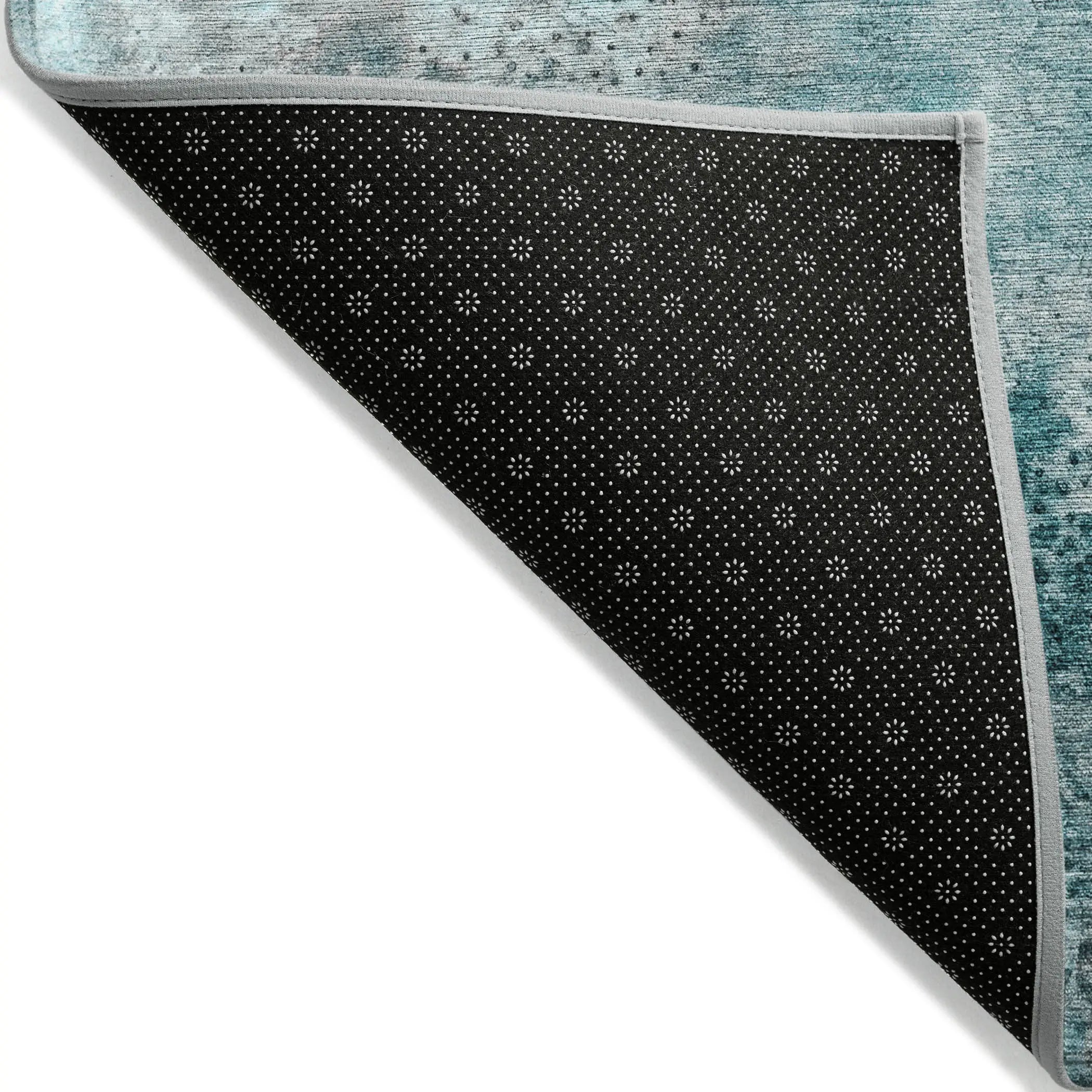10' X 14' Gray and Ivory Abstract Washable Non Skid Indoor Outdoor Area Rug Homeroots Outdoor