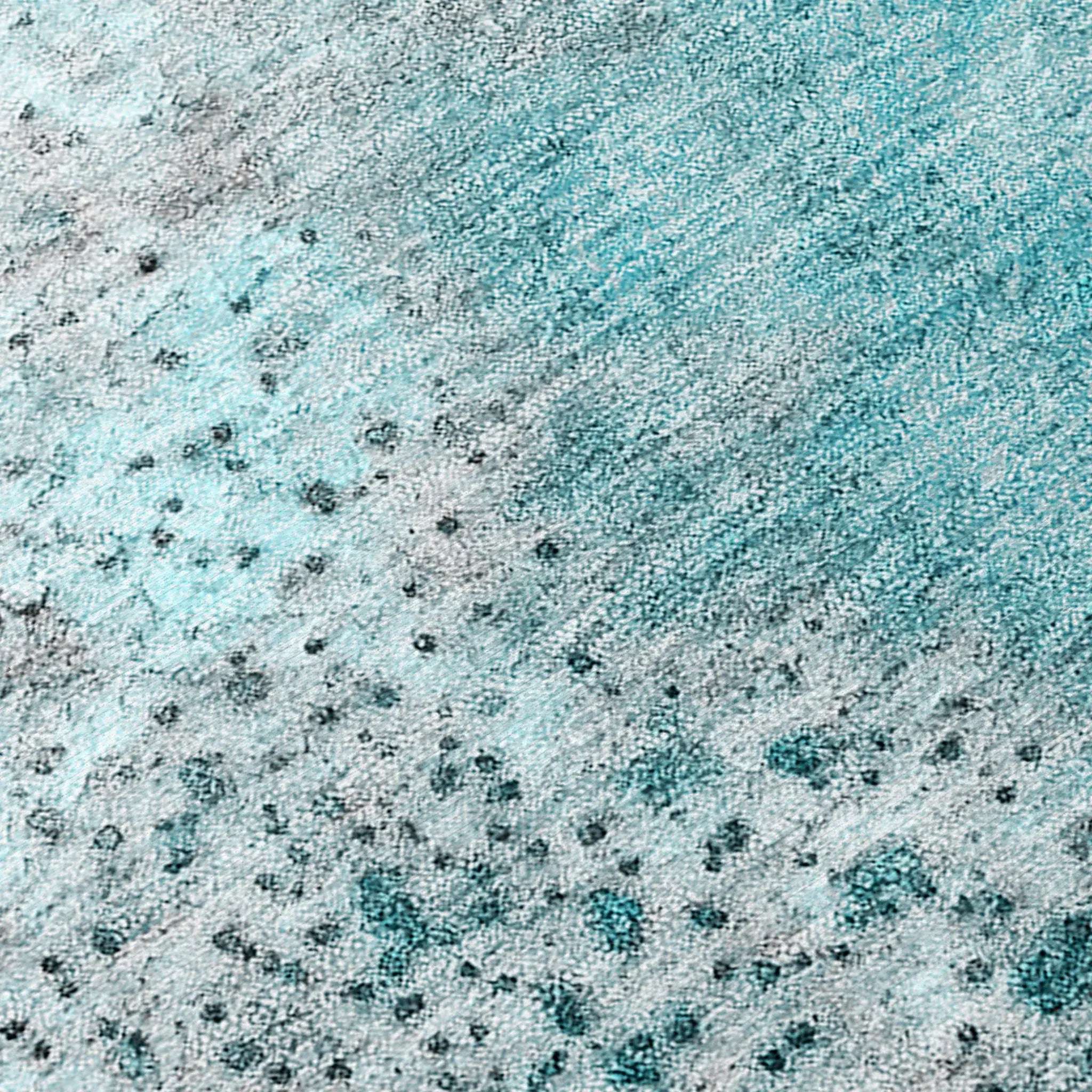 10' X 14' Gray and Ivory Abstract Washable Non Skid Indoor Outdoor Area Rug Homeroots Outdoor