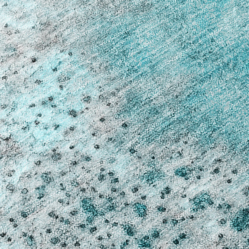 10' X 14' Gray and Ivory Abstract Washable Non Skid Indoor Outdoor Area Rug Homeroots Outdoor