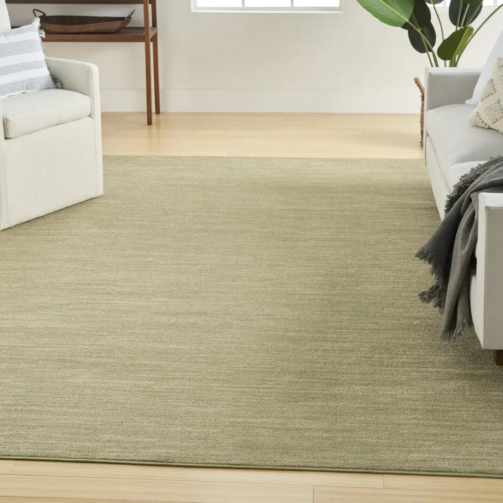 10' X 14' Green And Gold Abstract Indoor Outdoor Area Rug Homeroots Outdoor