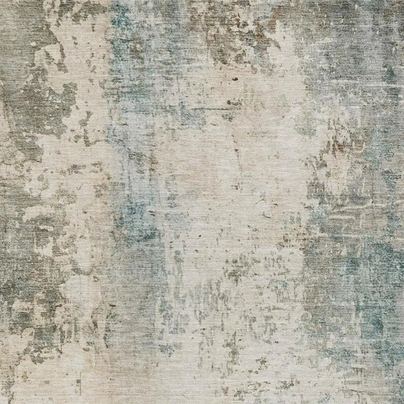 10' X 14' Ivory And Beige Abstract Washable Indoor Outdoor Area Rug Homeroots Outdoor