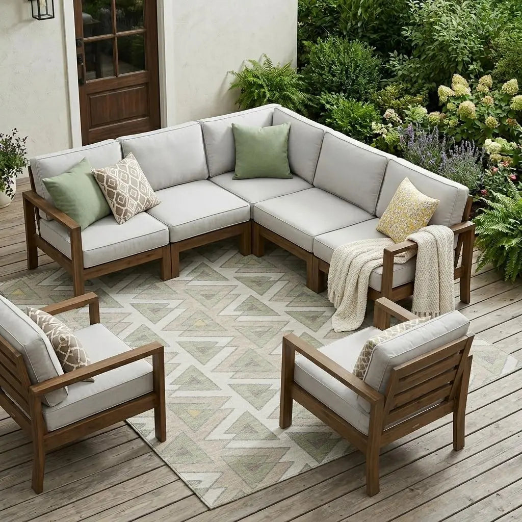 10' X 14' Ivory And Beige Geometric Washable Indoor Outdoor Area Rug Homeroots Outdoor