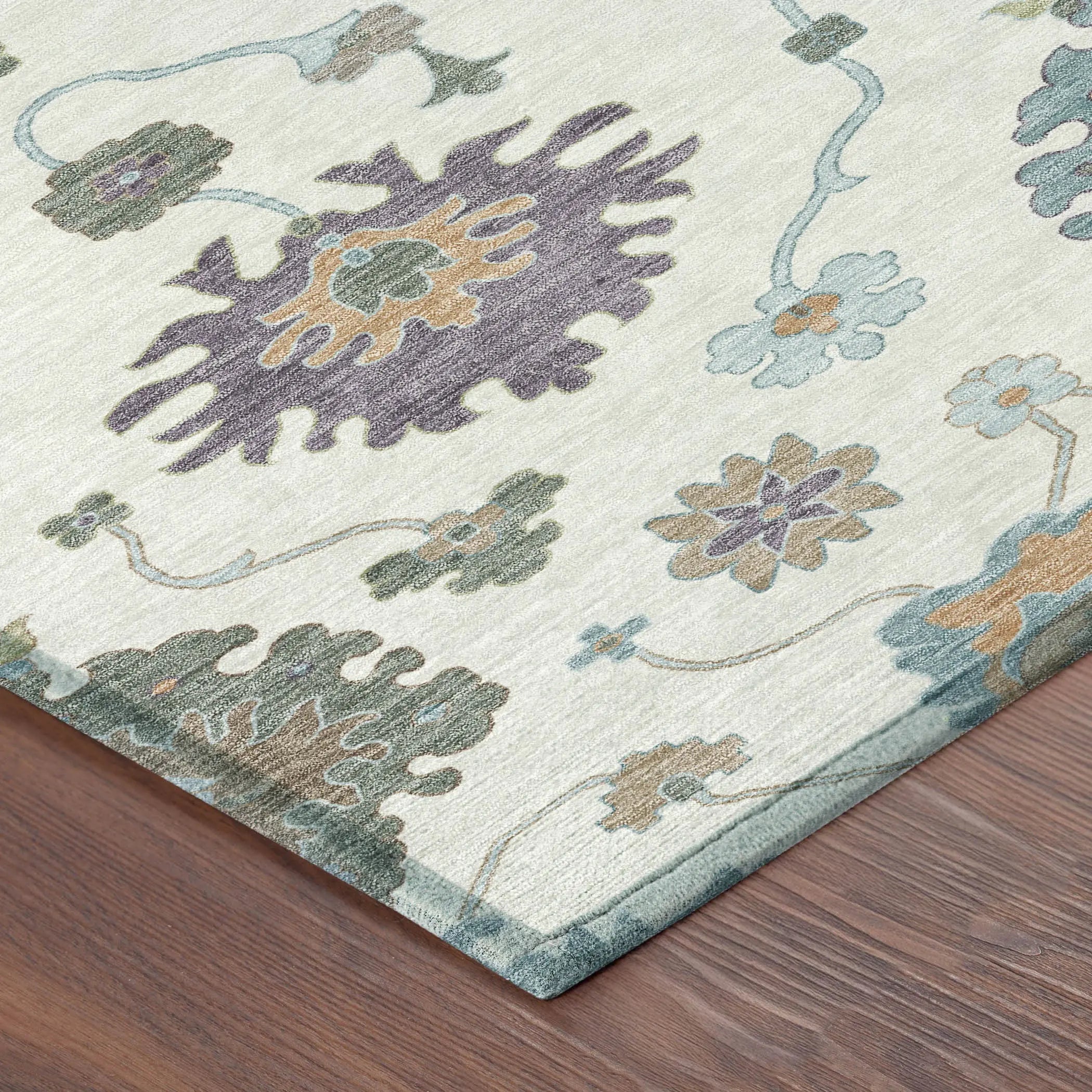 10' X 14' Ivory And Beige Oriental Washable Indoor Outdoor Area Rug Homeroots Outdoor