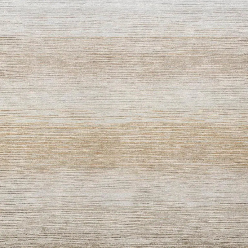 10' X 14' Ivory And Beige Striped Washable Indoor Outdoor Area Rug Homeroots Outdoor