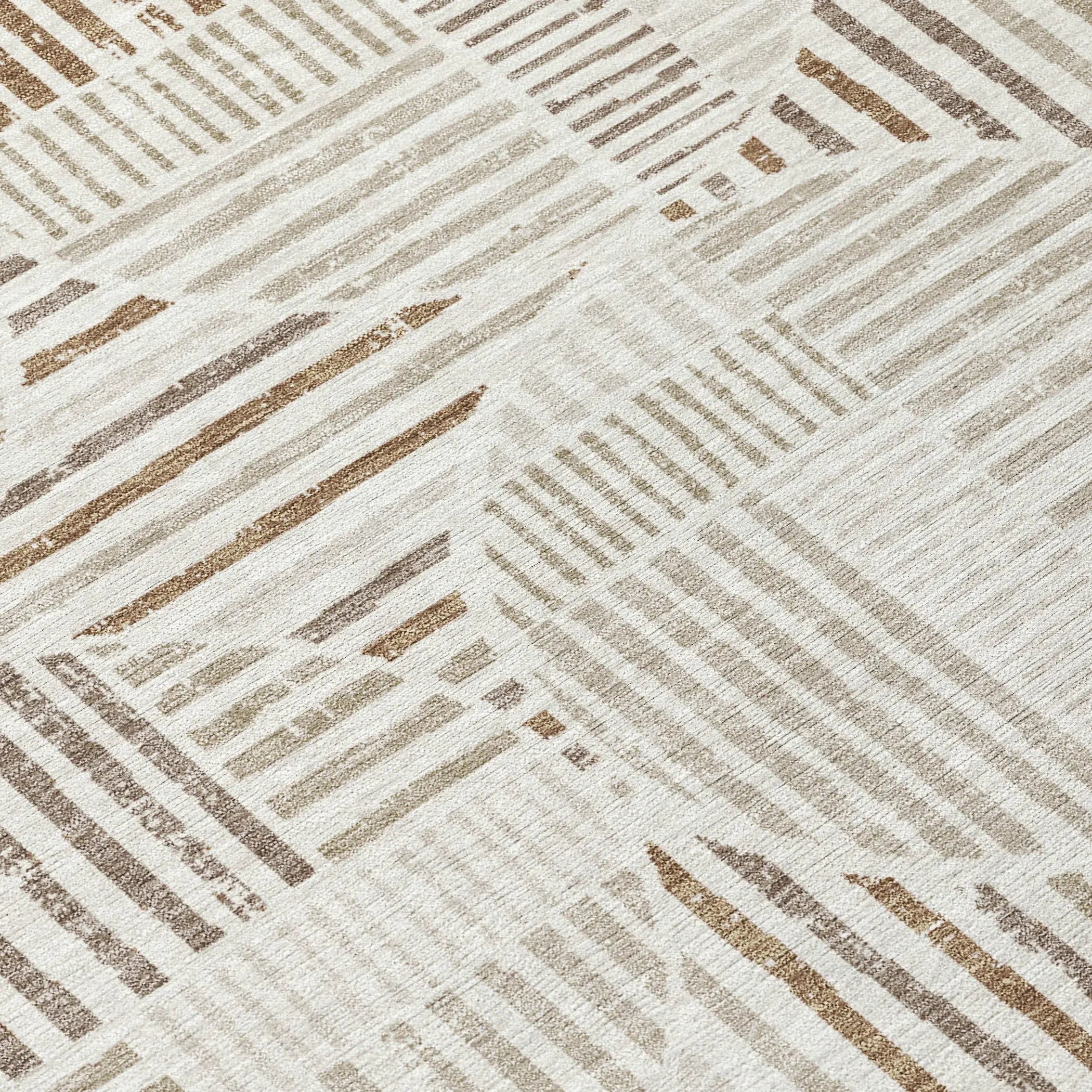 10' X 14' Ivory And Graphite Geometric Washable Indoor Outdoor Area Rug Homeroots Outdoor