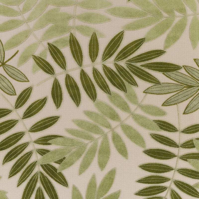 10' X 14' Ivory And Green Palm Leaf Indoor Outdoor Area Rug Homeroots Outdoor