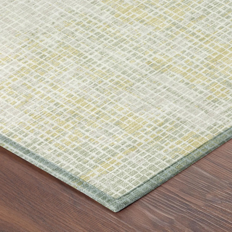 10' X 14' Ivory And Linen Abstract Washable Indoor Outdoor Area Rug Homeroots Outdoor