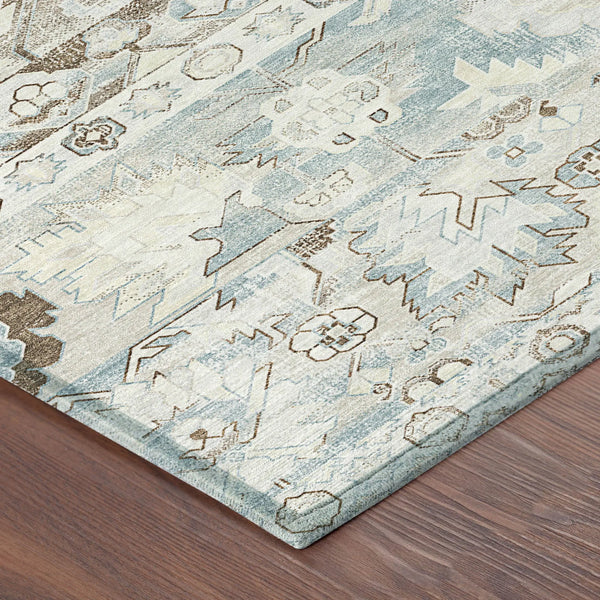 10' X 14' Ivory And Linen Cactus Washable Indoor Outdoor Area Rug Homeroots Outdoor