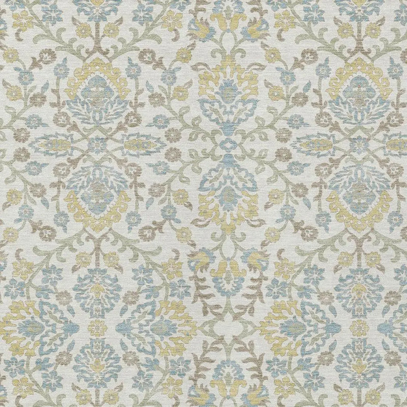 10' X 14' Ivory And Linen Geometric Washable Indoor Outdoor Area Rug Homeroots Outdoor