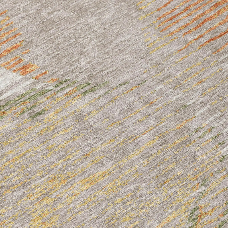 10' X 14' Ivory And Pewter Geometric Washable Indoor Outdoor Area Rug Homeroots Outdoor