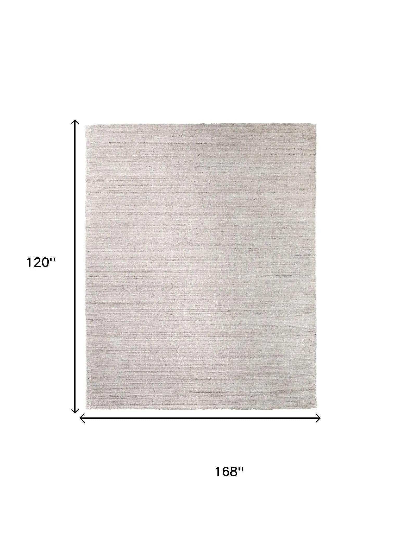 10' X 14' Ivory And Tan Handmade Indoor Outdoor Area Rug Homeroots Outdoor