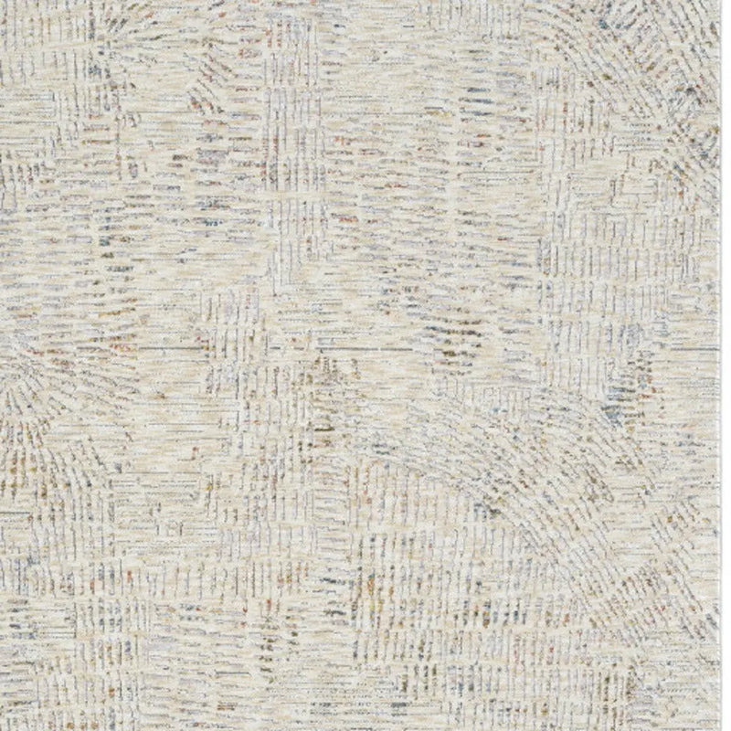 10' X 14' Ivory and Gray Abstract Area Rug Homeroots Home Decor