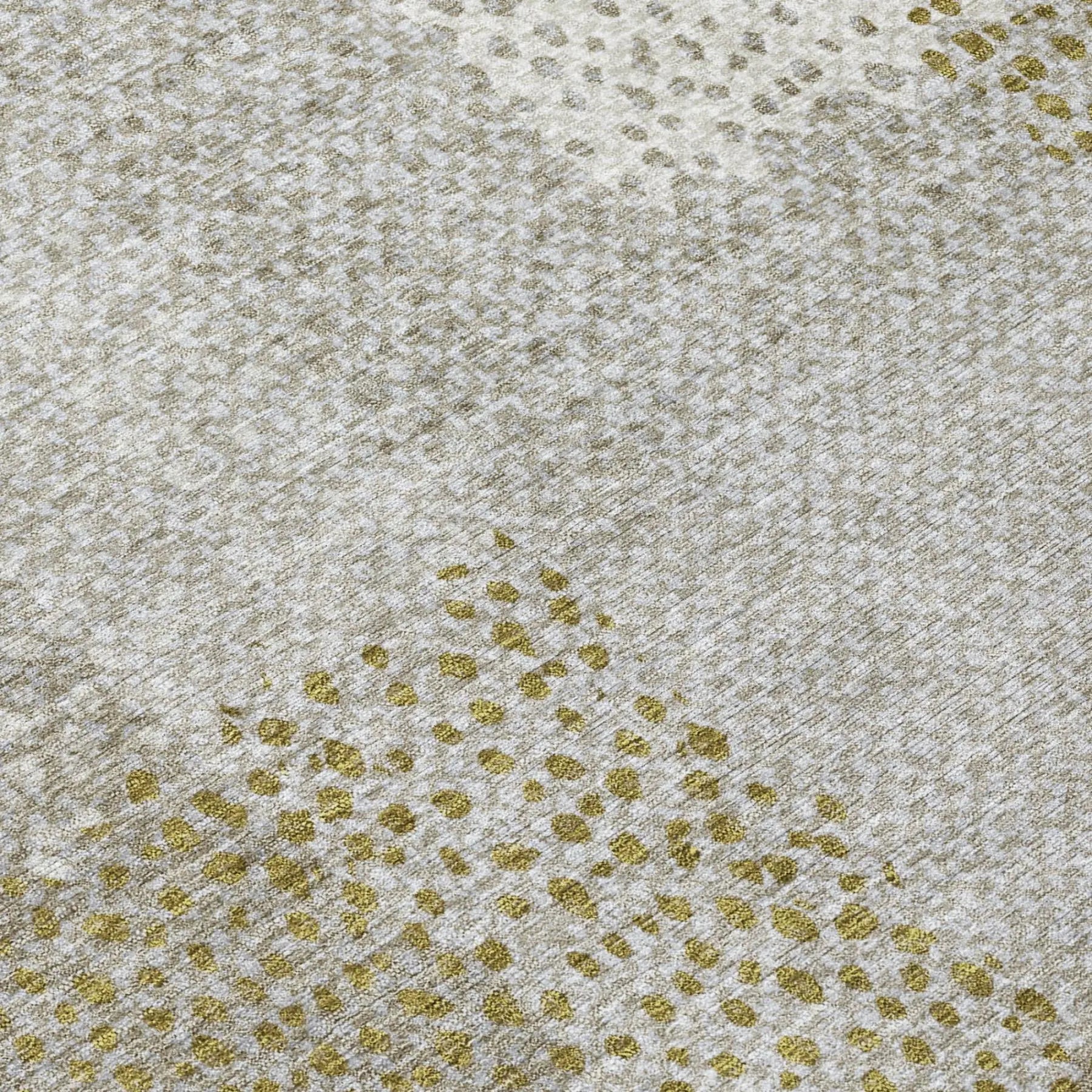 10' X 14' Khaki And Brown Abstract Washable Indoor Outdoor Area Rug Homeroots Outdoor