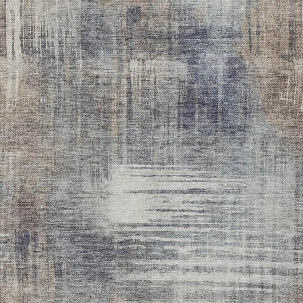 10' X 14' Khaki And Brown Abstract Washable Indoor Outdoor Area Rug Homeroots Outdoor