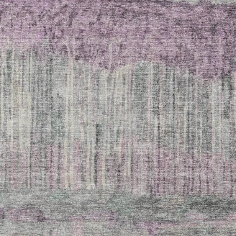 10' X 14' Lavender And Plum Abstract Washable Indoor Outdoor Area Rug Homeroots Outdoor