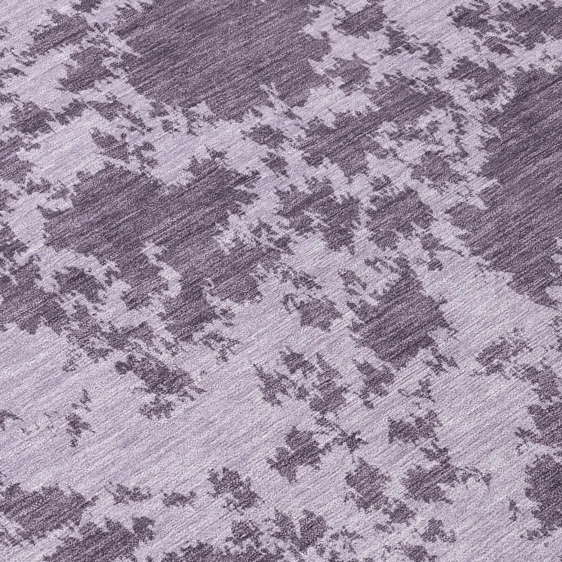 10' X 14' Lavender And Purple Abstract Washable Indoor Outdoor Area Rug Homeroots Outdoor
