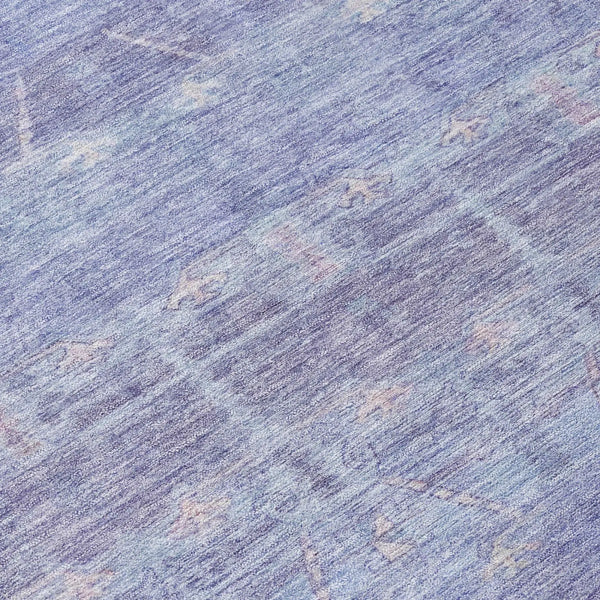 10' X 14' Lavender And Purple Tribal Washable Indoor Outdoor Area Rug Homeroots Outdoor