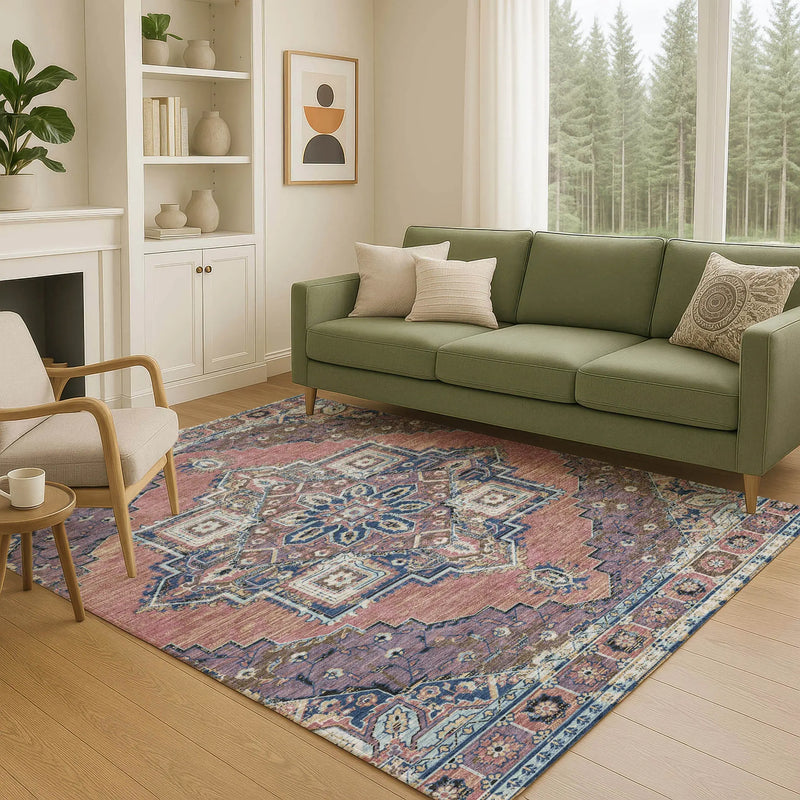 10' X 14' Merlot And Gold Oriental Washable Indoor Outdoor Area Rug Homeroots Outdoor