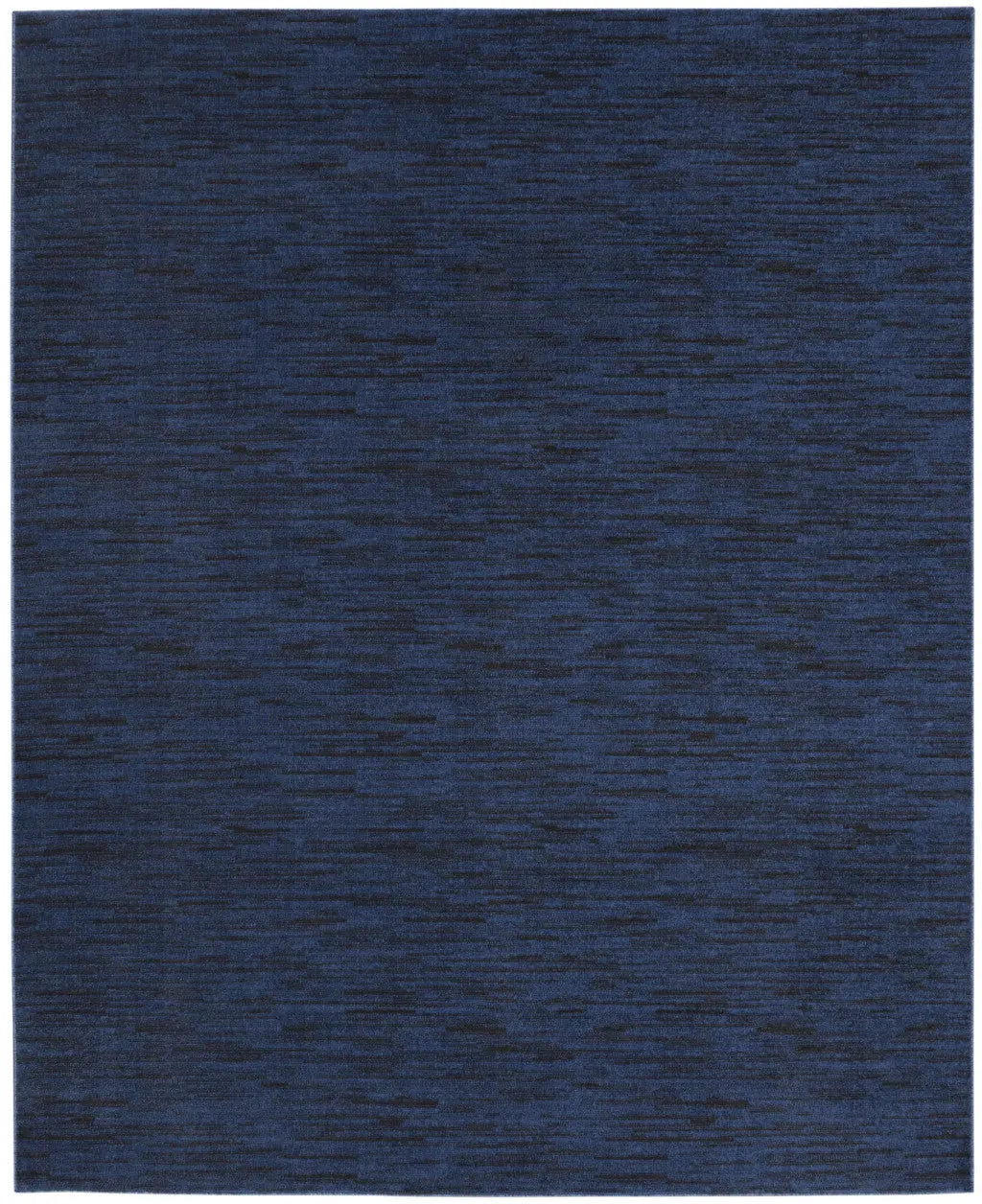 10' X 14' Midnight Blue Stain Resistant Indoor Outdoor Area Rug Homeroots Outdoor