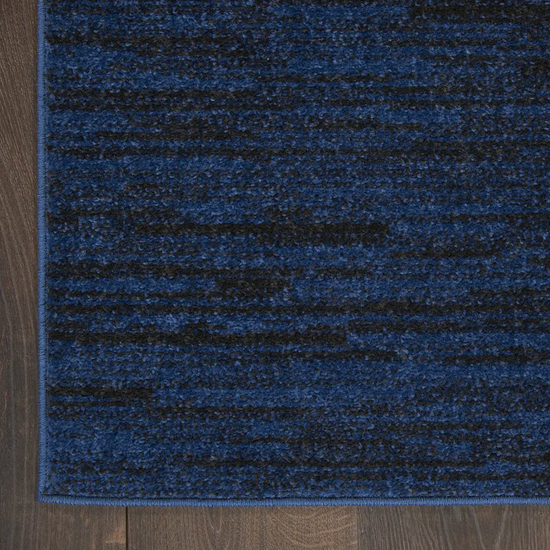 10' X 14' Midnight Blue Stain Resistant Indoor Outdoor Area Rug Homeroots Outdoor