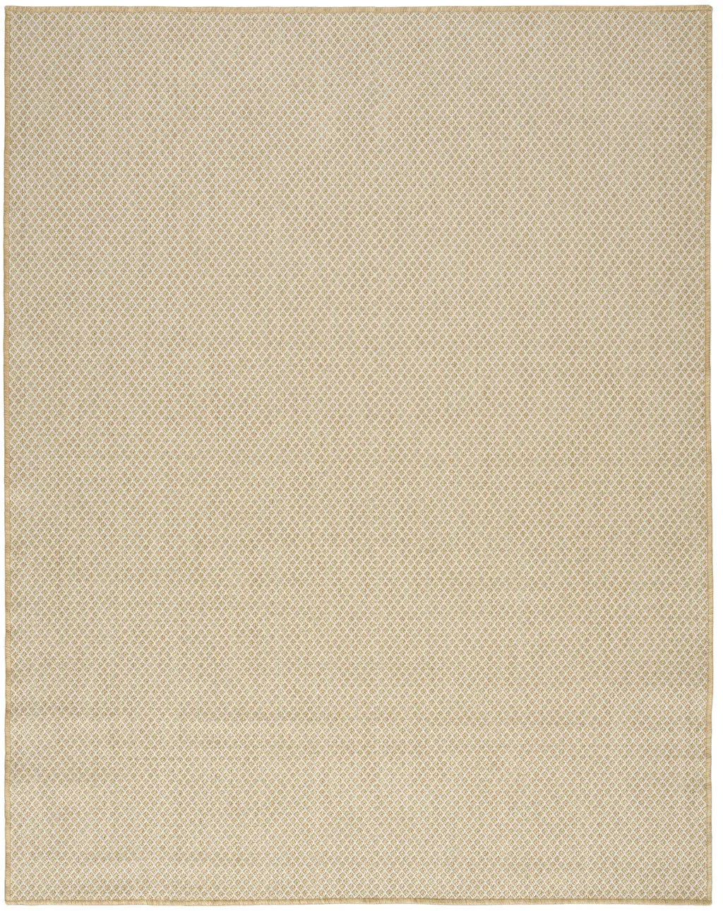 10' X 14' Natural Geometric Indoor Outdoor Area Rug Homeroots Outdoor