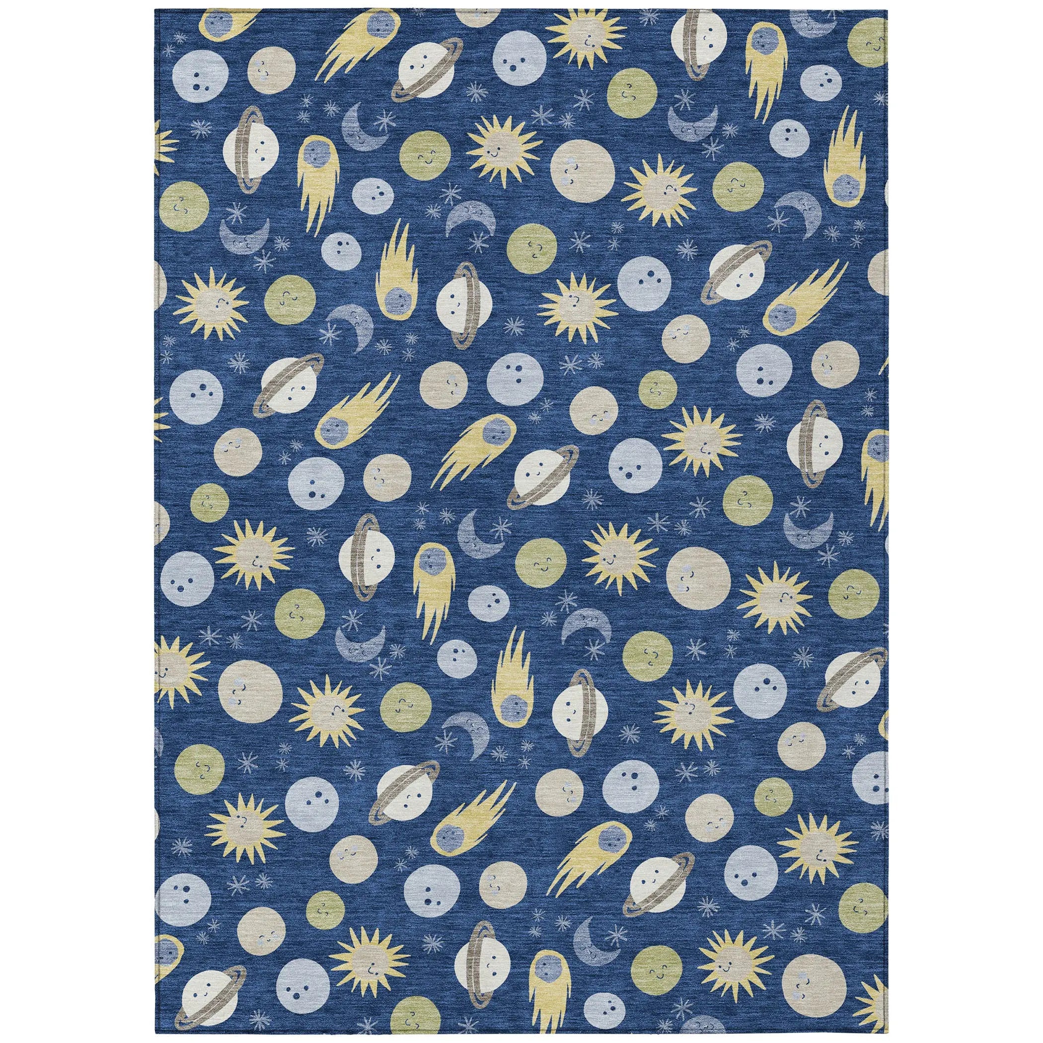 10' X 14' Navy Blue And Ivory Geometric Washable Indoor Outdoor Area Rug Homeroots Outdoor