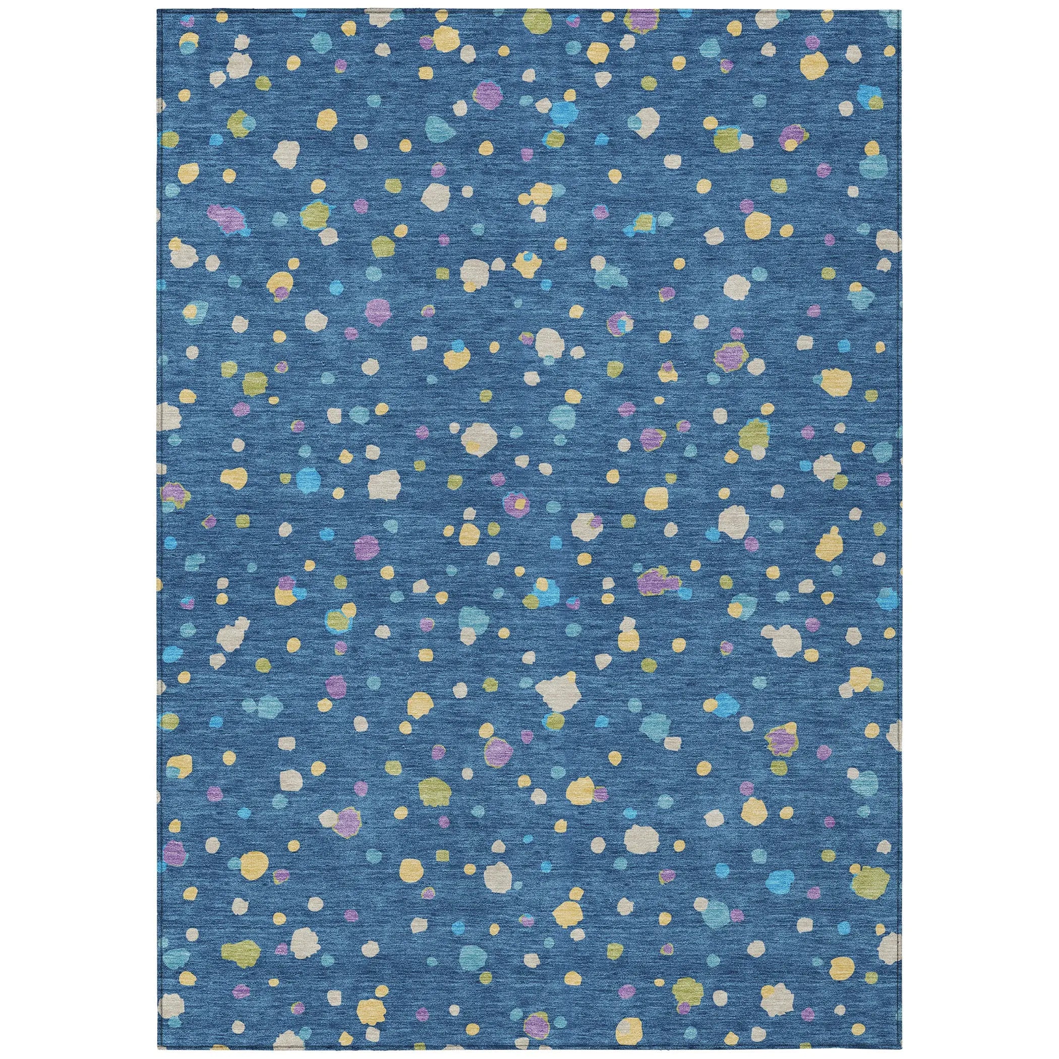 10' X 14' Navy Blue And Ivory Geometric Washable Indoor Outdoor Area Rug Homeroots Outdoor