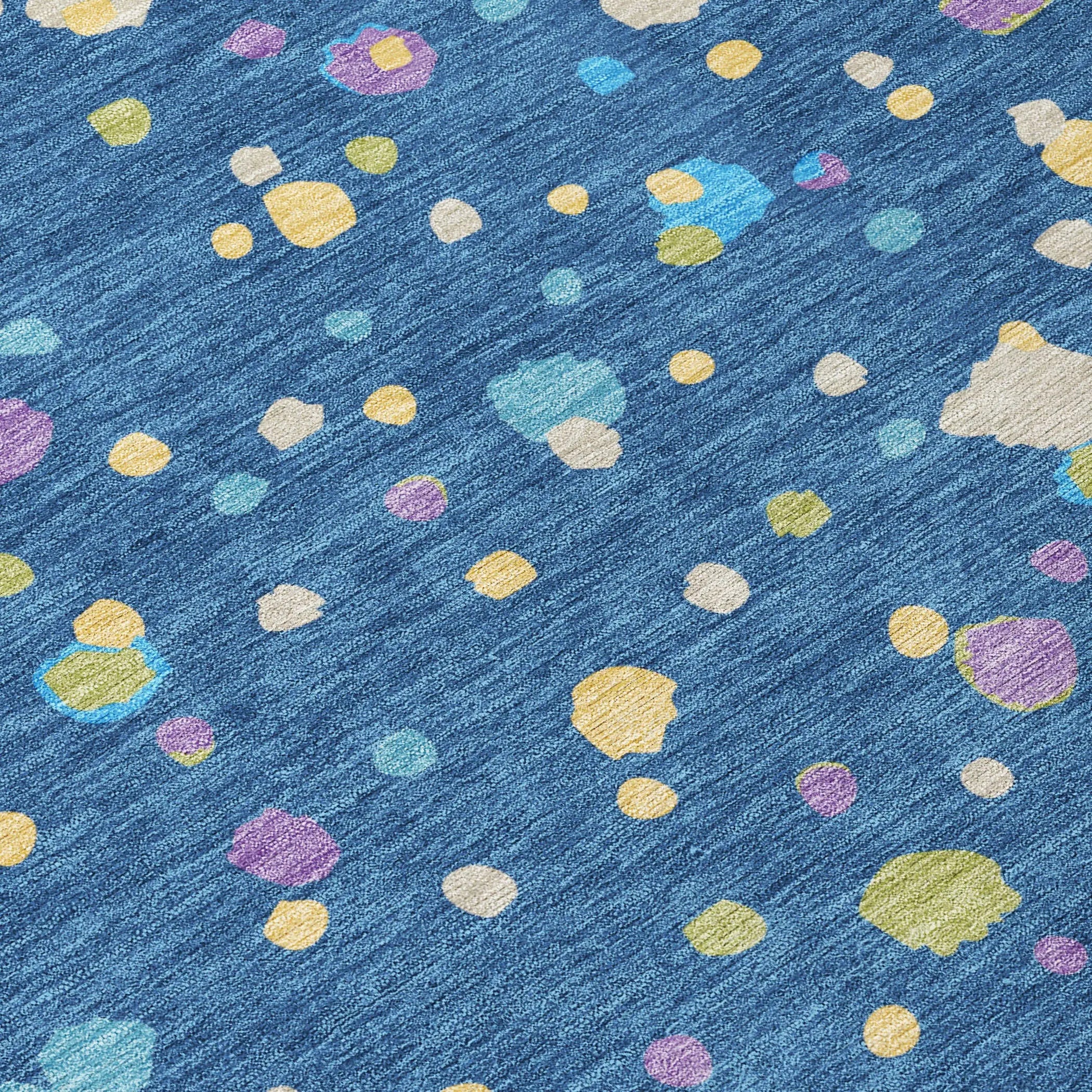 10' X 14' Navy Blue And Ivory Geometric Washable Indoor Outdoor Area Rug Homeroots Outdoor