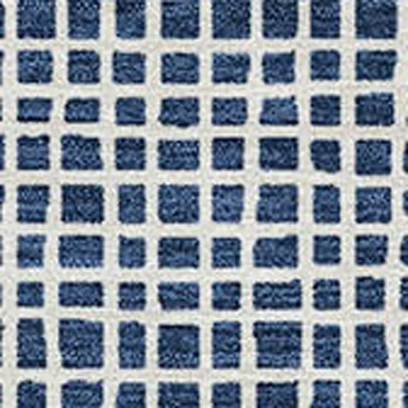 10' X 14' Navy Blue And Ivory Striped Washable Indoor Outdoor Area Rug Homeroots Outdoor