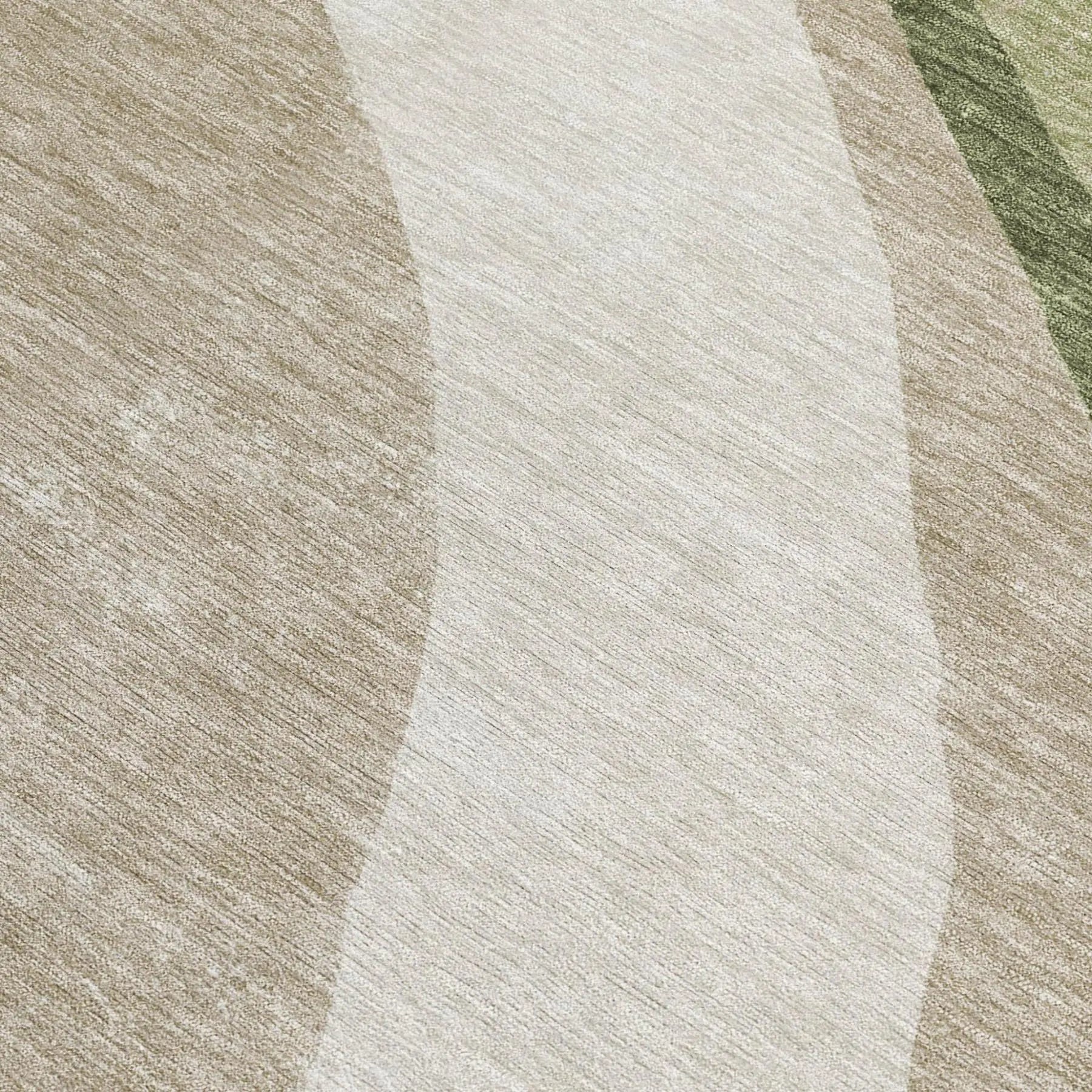 10' X 14' Olive Green And Green Abstract Washable Indoor Outdoor Area Rug Homeroots Outdoor