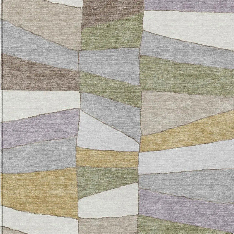 10' X 14' Pewter And Gray Geometric Washable Indoor Outdoor Area Rug Homeroots Outdoor