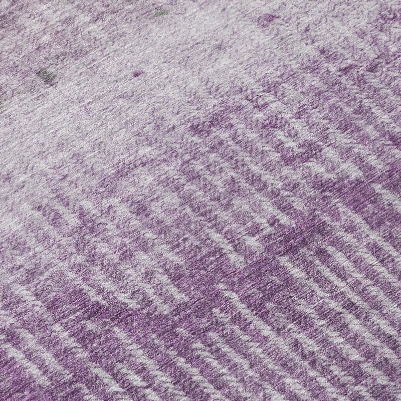 10' X 14' Purple And Lavender Abstract Washable Indoor Outdoor Area Rug Homeroots Outdoor