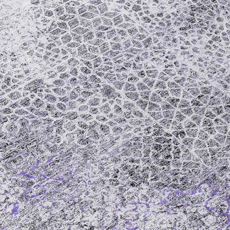 Purple and silver snake print faux leather texture, perfect for trendy fashion items and accessories.