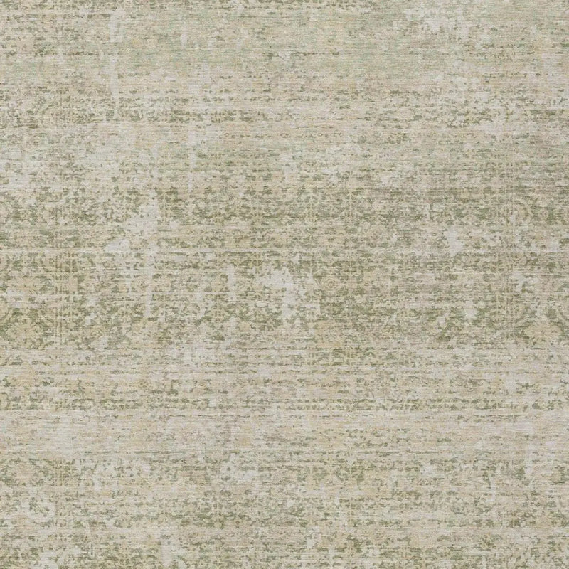 10' X 14' Sage And Green Abstract Washable Indoor Outdoor Area Rug Homeroots Outdoor