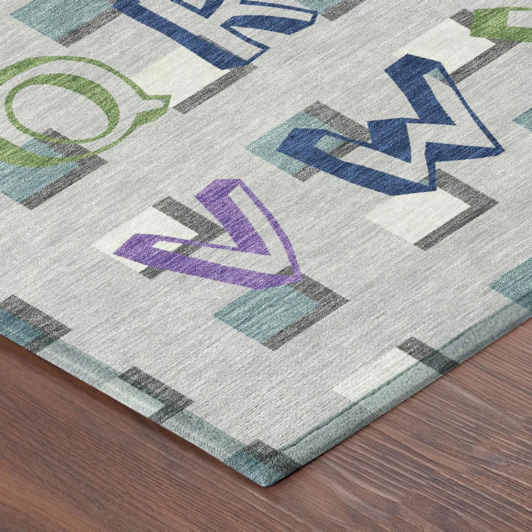 10' X 14' Silver And Gray Geometric Washable Indoor Outdoor Area Rug Homeroots Outdoor