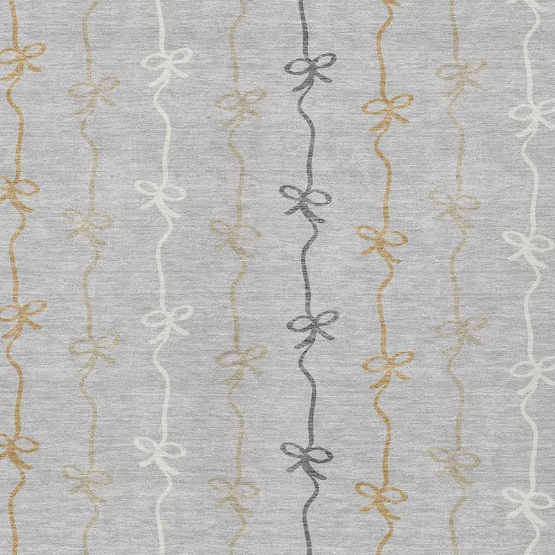 10' X 14' Silver And Gray Southwestern Washable Indoor Outdoor Area Rug Homeroots Outdoor