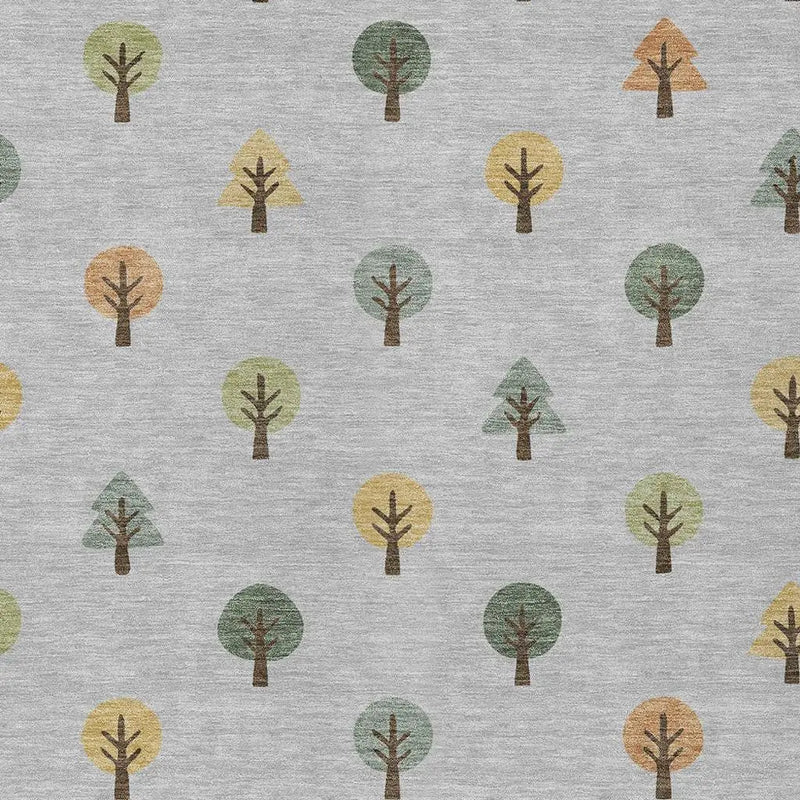 10' X 14' Silver And Green Geometric Washable Indoor Outdoor Area Rug Homeroots Outdoor