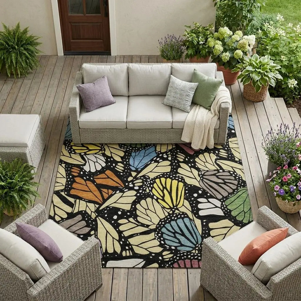 10' X 14' Wheat And Gold Animal Print Washable Indoor Outdoor Area Rug Homeroots Outdoor