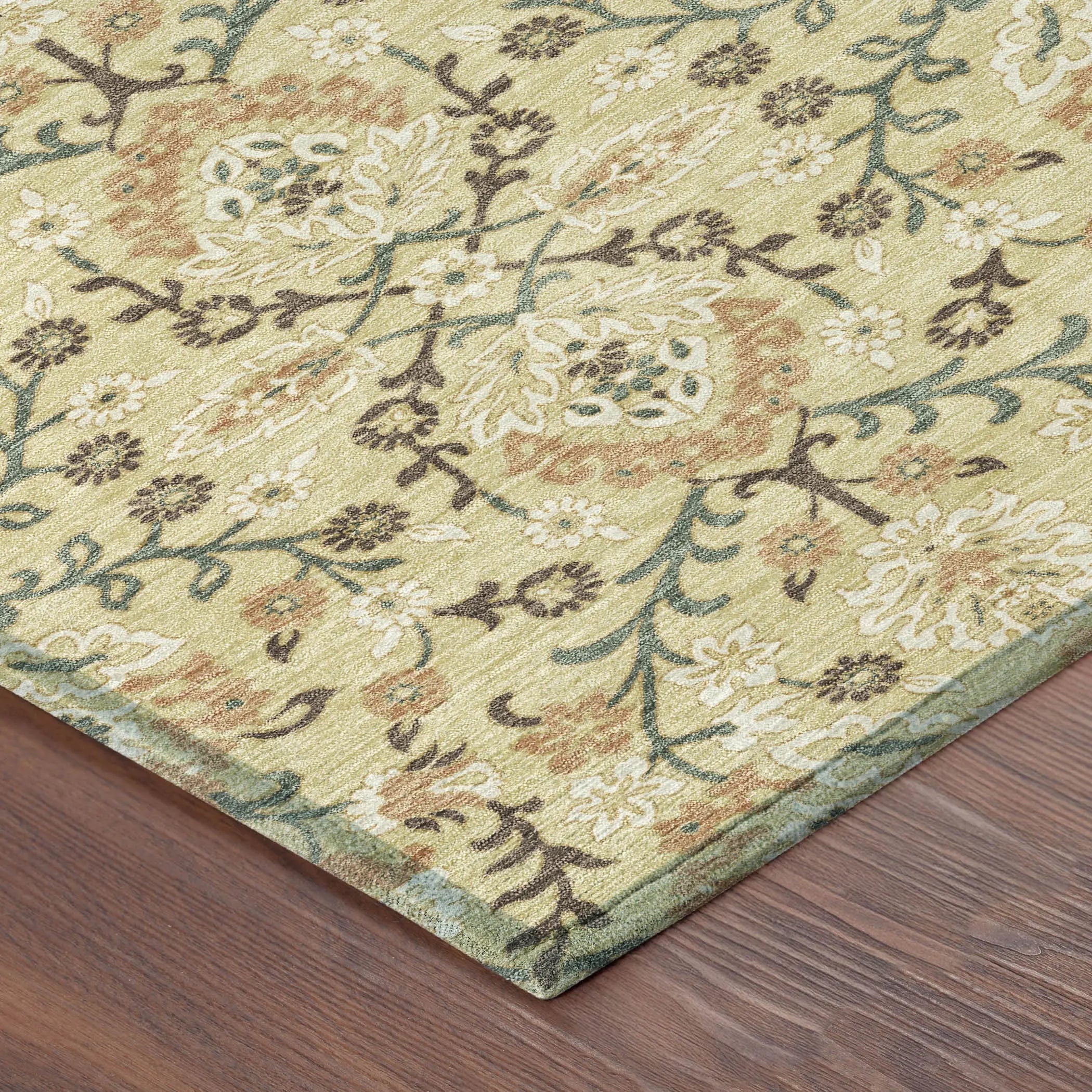 10' X 14' Wheat And Gold Geometric Washable Indoor Outdoor Area Rug Homeroots Outdoor