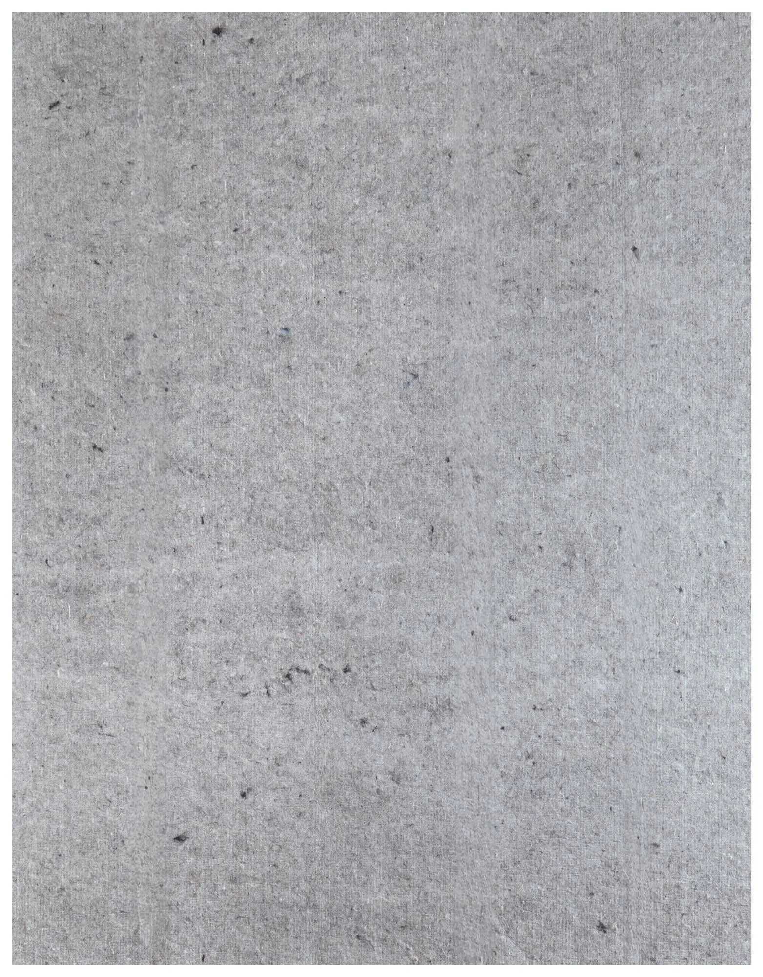 10' x 14' Gray And Black Non Slip Rug Pad Homeroots Home Decor