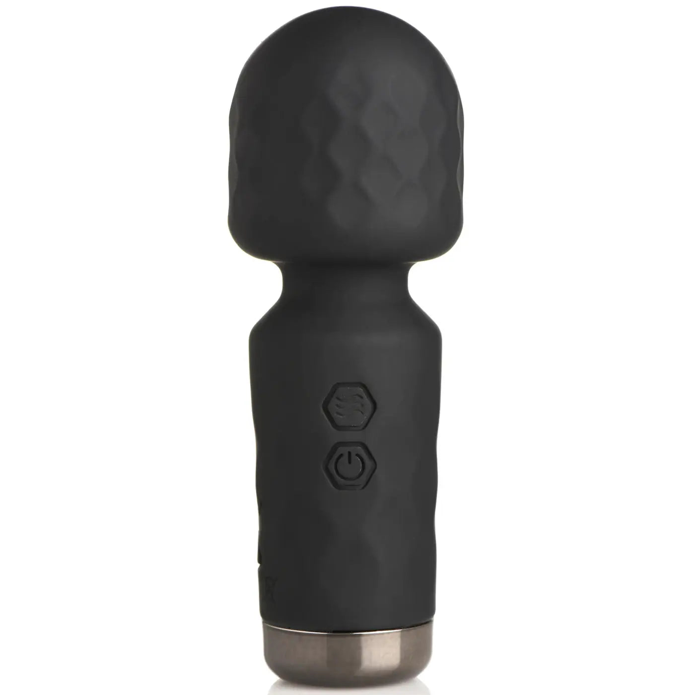 10x Mini Silicone Wand -  Black XR Brands Bang