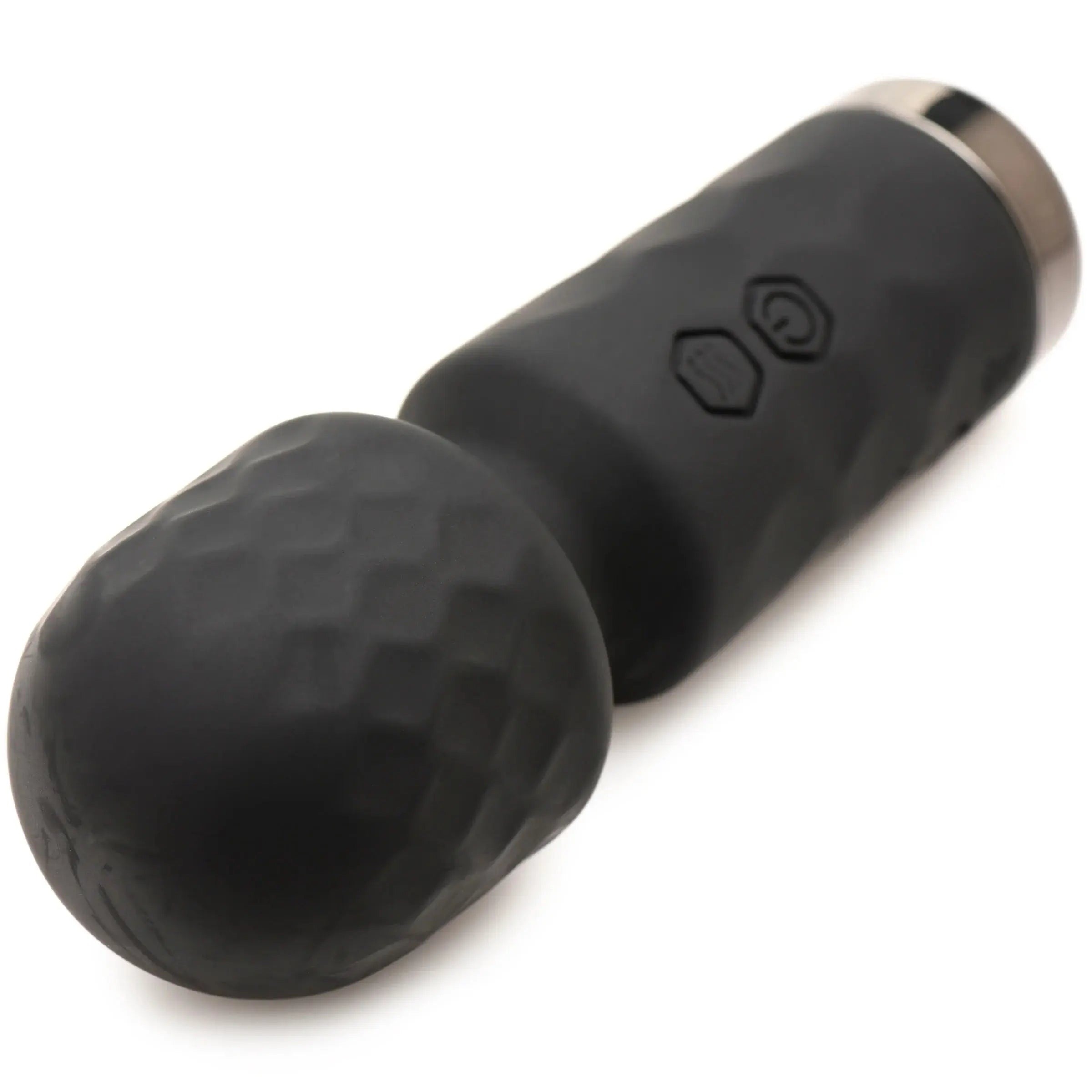 10x Mini Silicone Wand -  Black XR Brands Bang