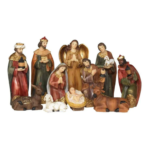 11 Piece Nativity Set Dicksons Inc