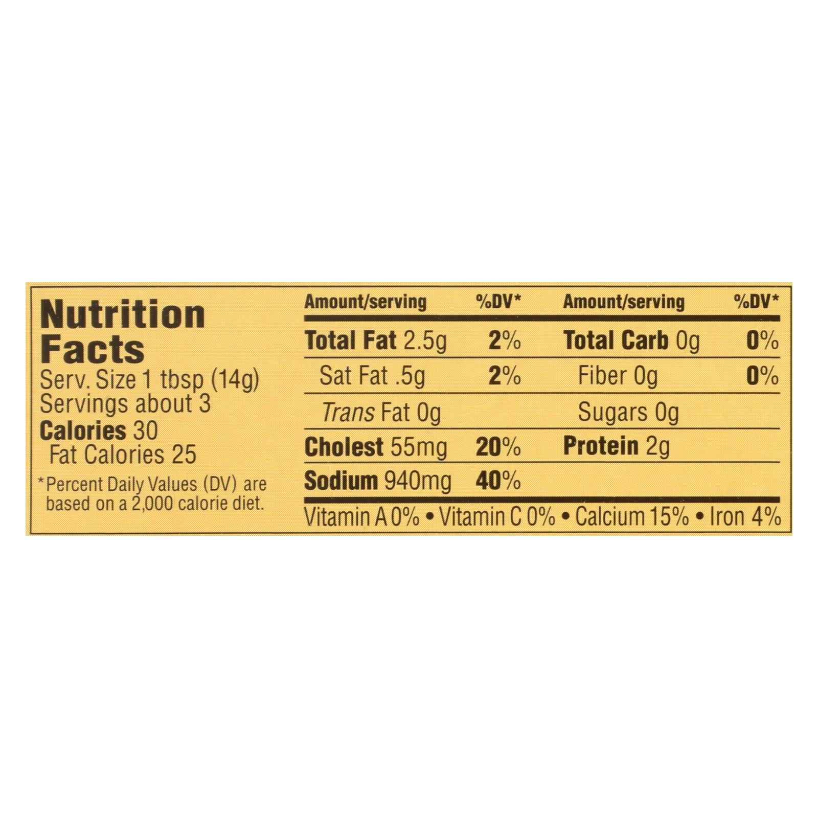 Reese Paste - Anchovy - Case Of 10 - 1.6 Oz - GreatEagleInc
