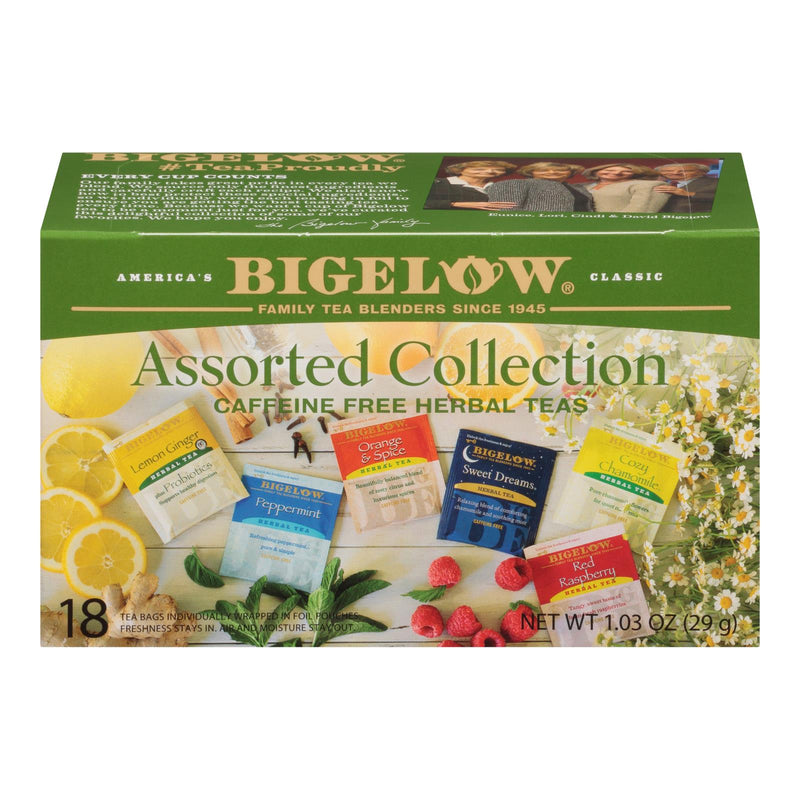 Bigelow Tea Assorted Herb Tea - Case Of 6 - 18 Bag - Eco-Friendly Home & Grocery