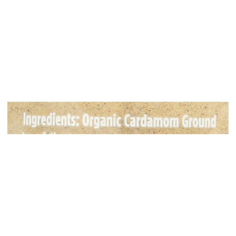 Spicely Organics - Organic Cardamom - Ground - Case Of 3 - 2 Oz. - GreatEagleInc