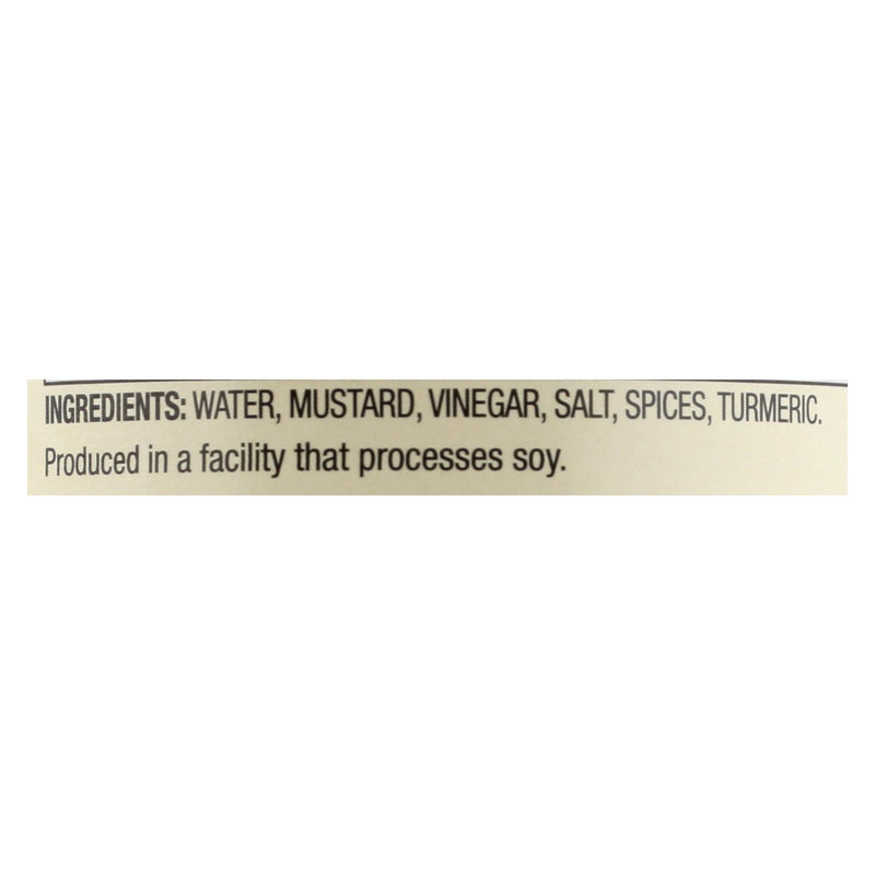 Ka'me Hot Mustard - Case Of 12 - 7.25 Oz. - Eco-Friendly Home & Grocery