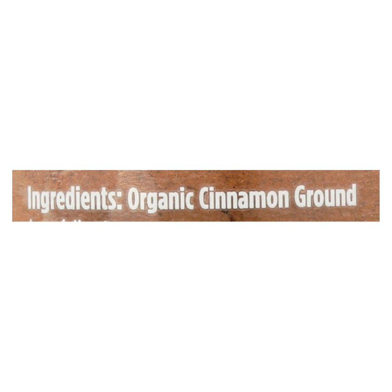 Spicely Organics - Organic Cinnamon - Ground - Case Of 3 - 1.4 Oz. - GreatEagleInc
