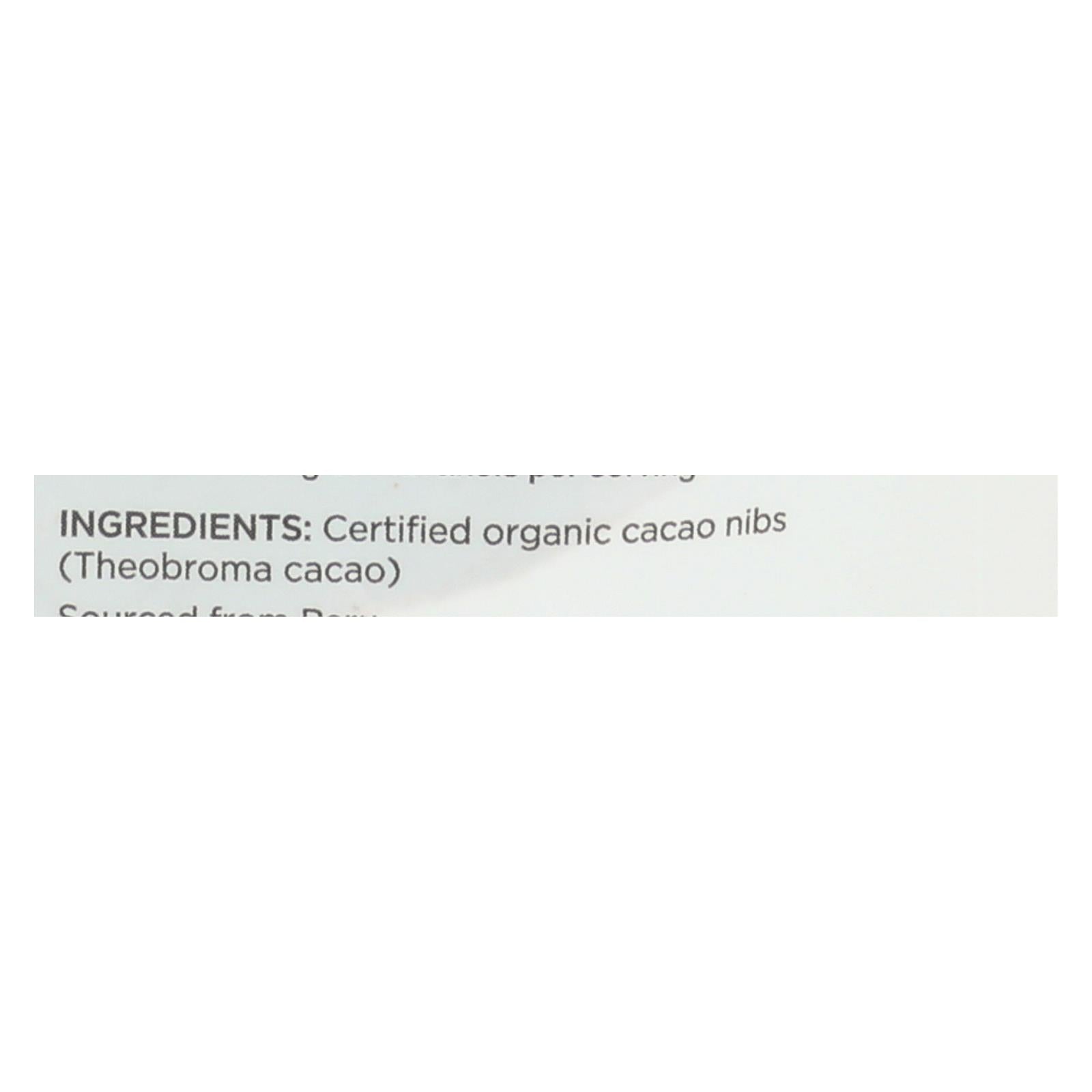 Navitas Naturals Cacao Nibs - Organic - Raw - 4 Oz - Case Of 12 - GreatEagleInc