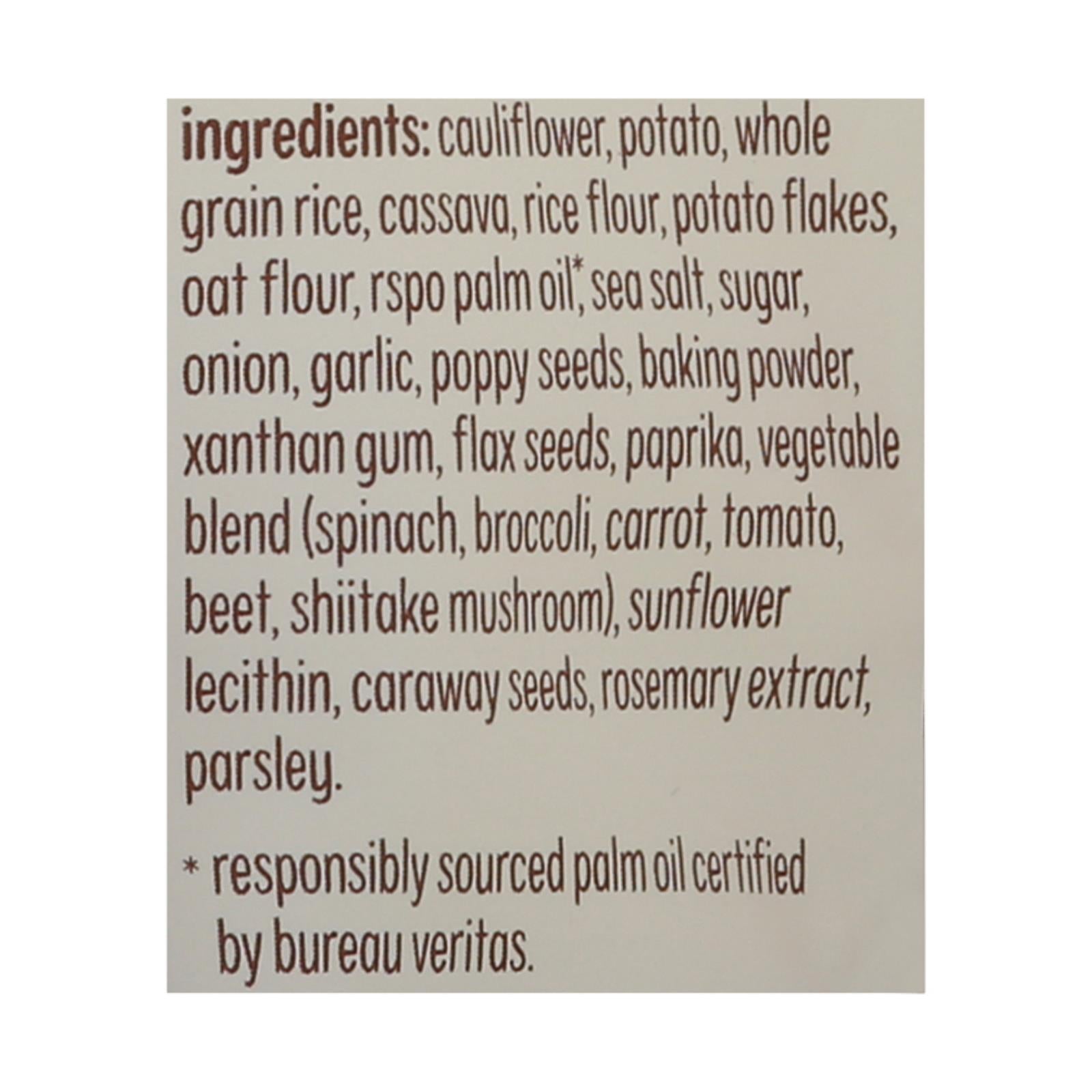 From The Ground Up Everything Snacking Crackers - Case Of 6 - 3.5 Oz - GreatEagleInc